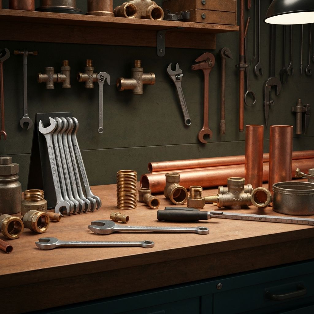 Professional plumbing equipment